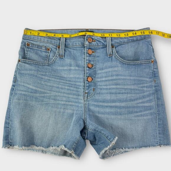 J.Crew High-Rise Denim Short with Button Fly Size 30 - Picture 6 of 8